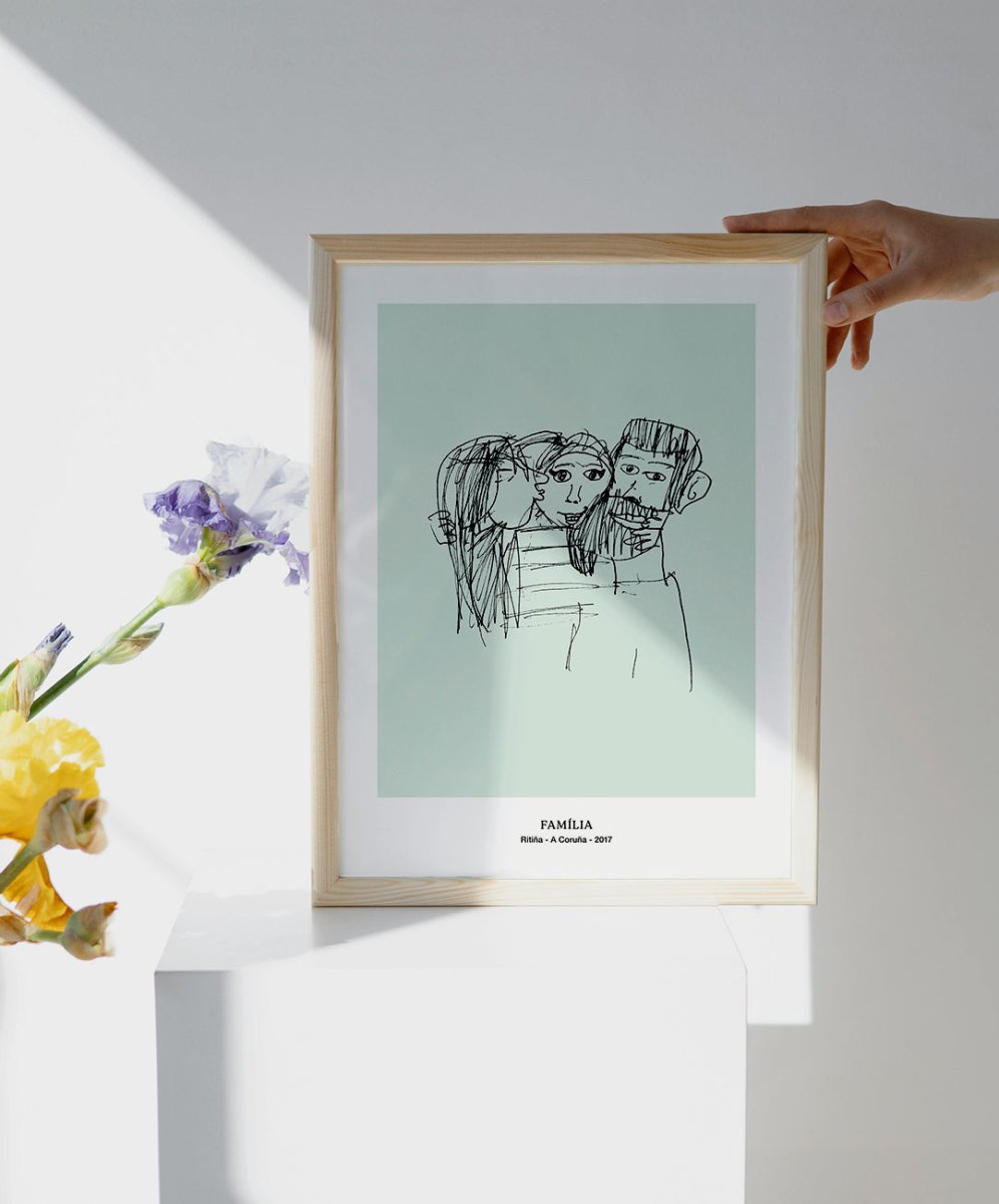 Every child is an artist - Ilustrações Personalizadas Catita illustrations