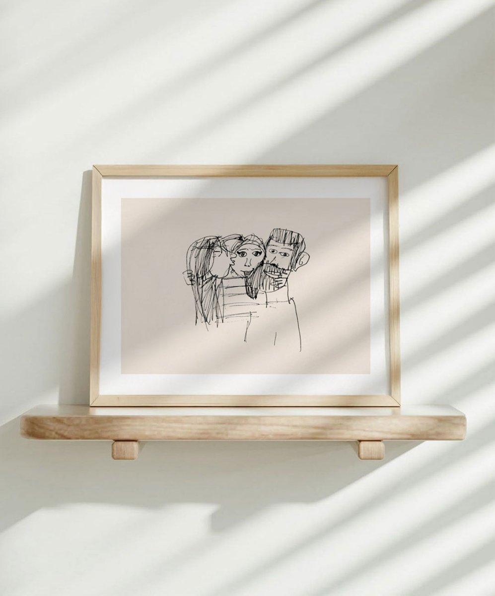 Every child is an artist - Ilustrações Personalizadas Catita illustrations