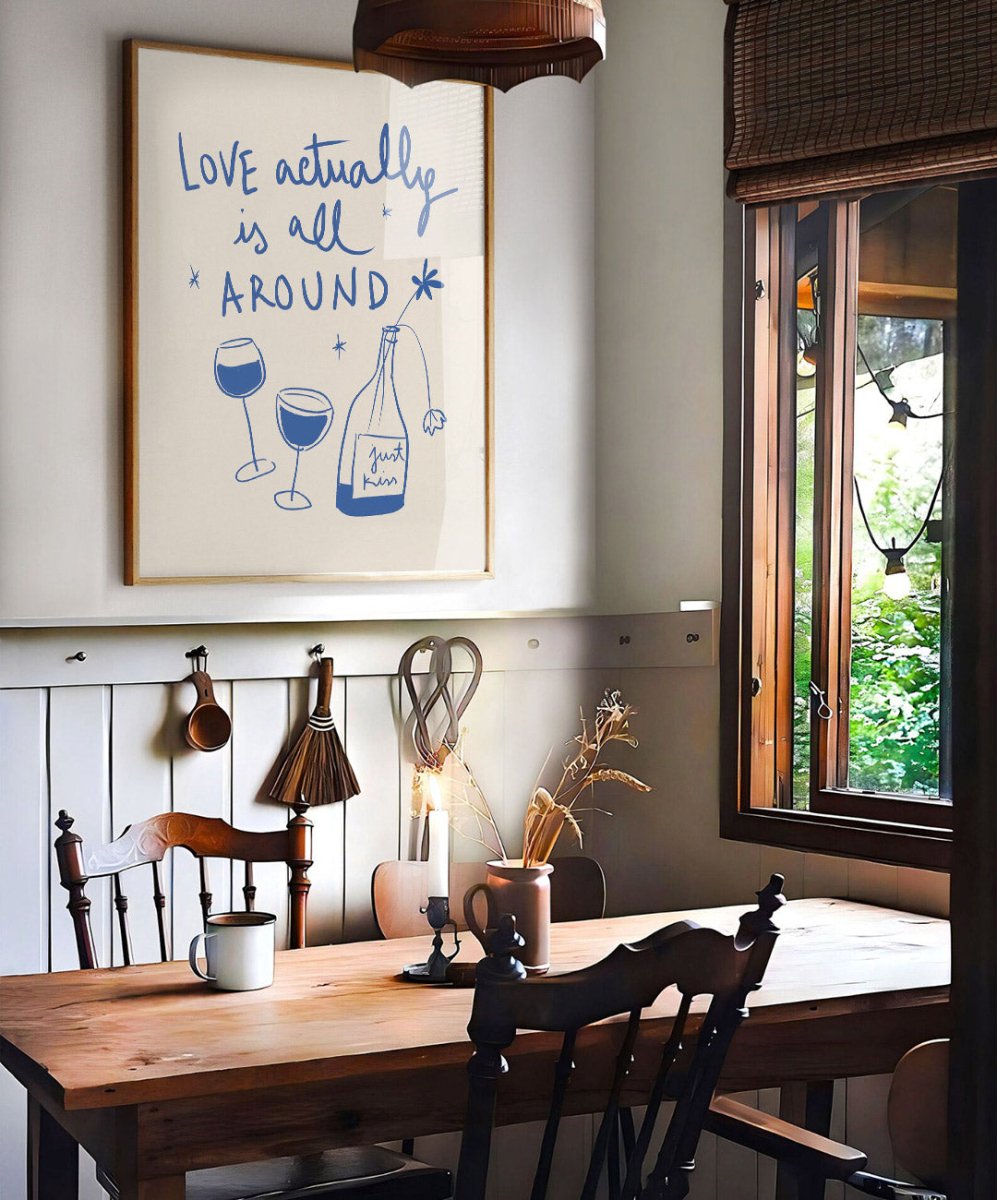 Love actually is all around - Posters Catita illustrations