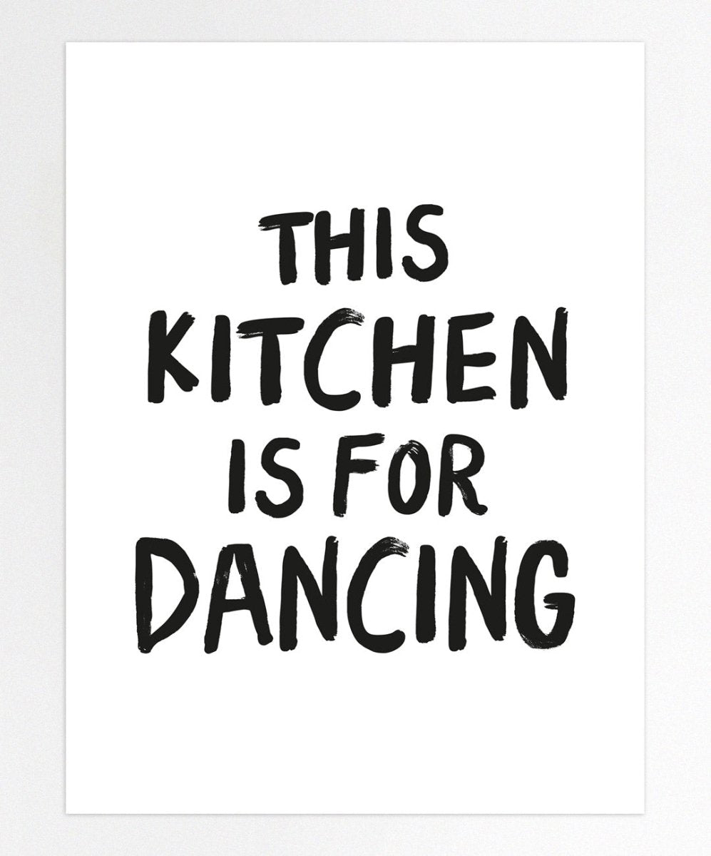 This Kitchen is for dancing - Posters Catita illustrations