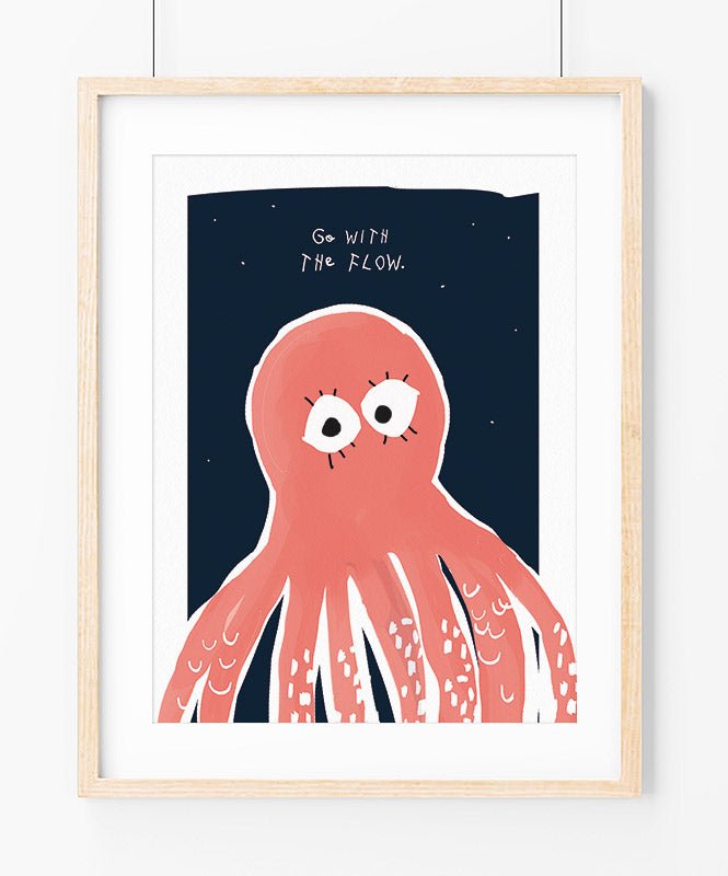 Poster Pulpo - Posters Catita illustrations
