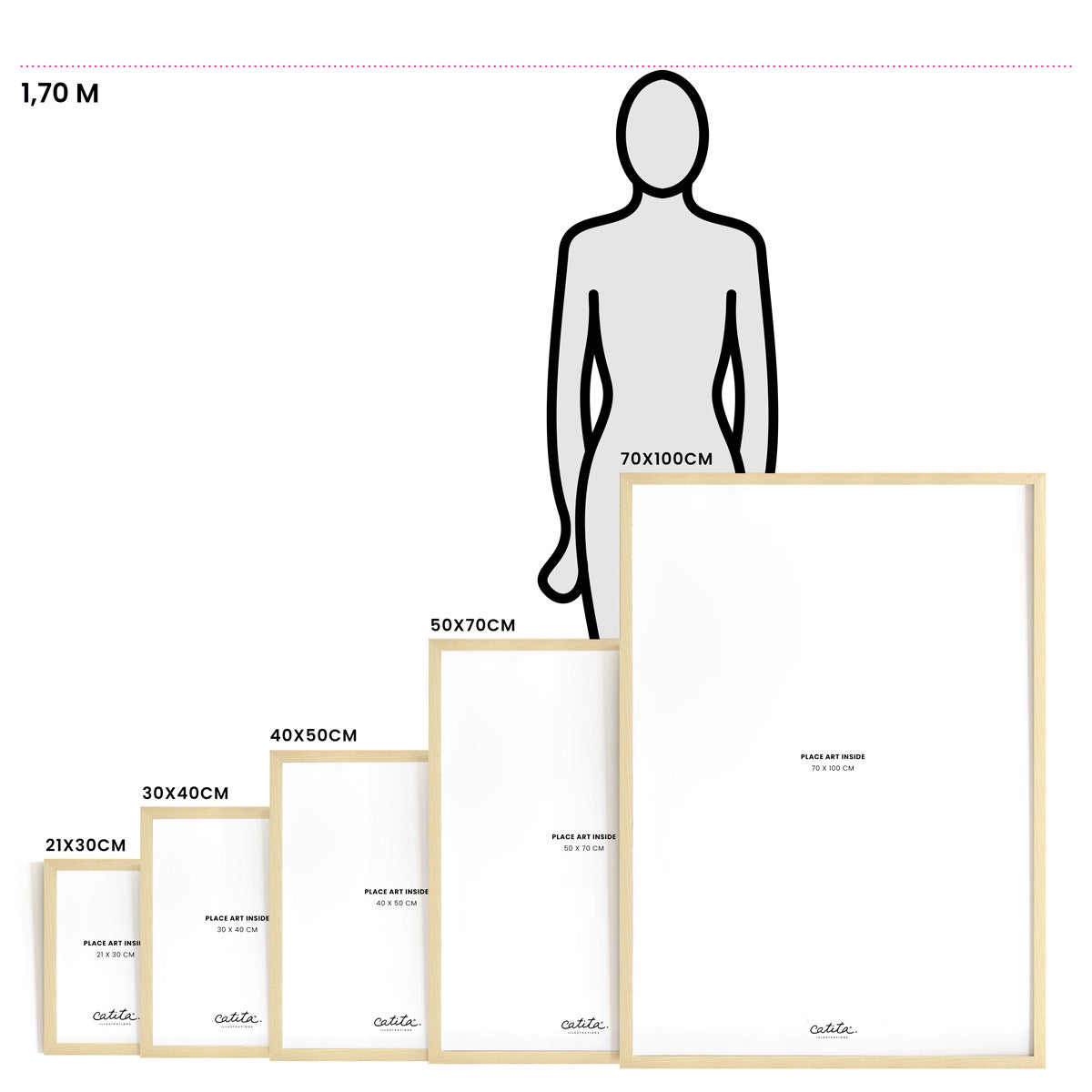 Medidas Posters e Molduras