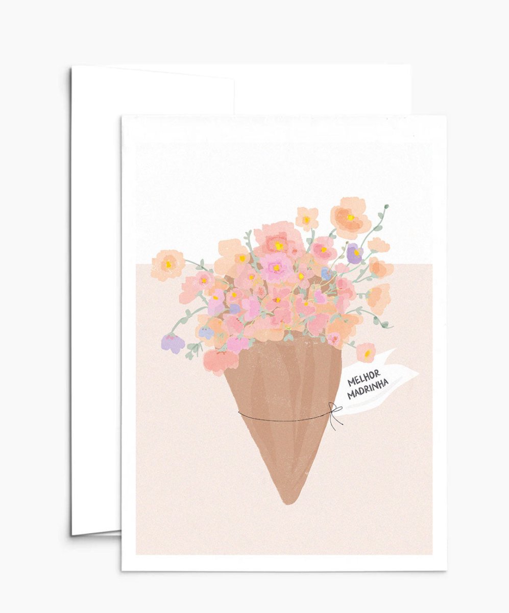 Ramo de Flores Aguarela Personalizado - Posters Catita illustrations