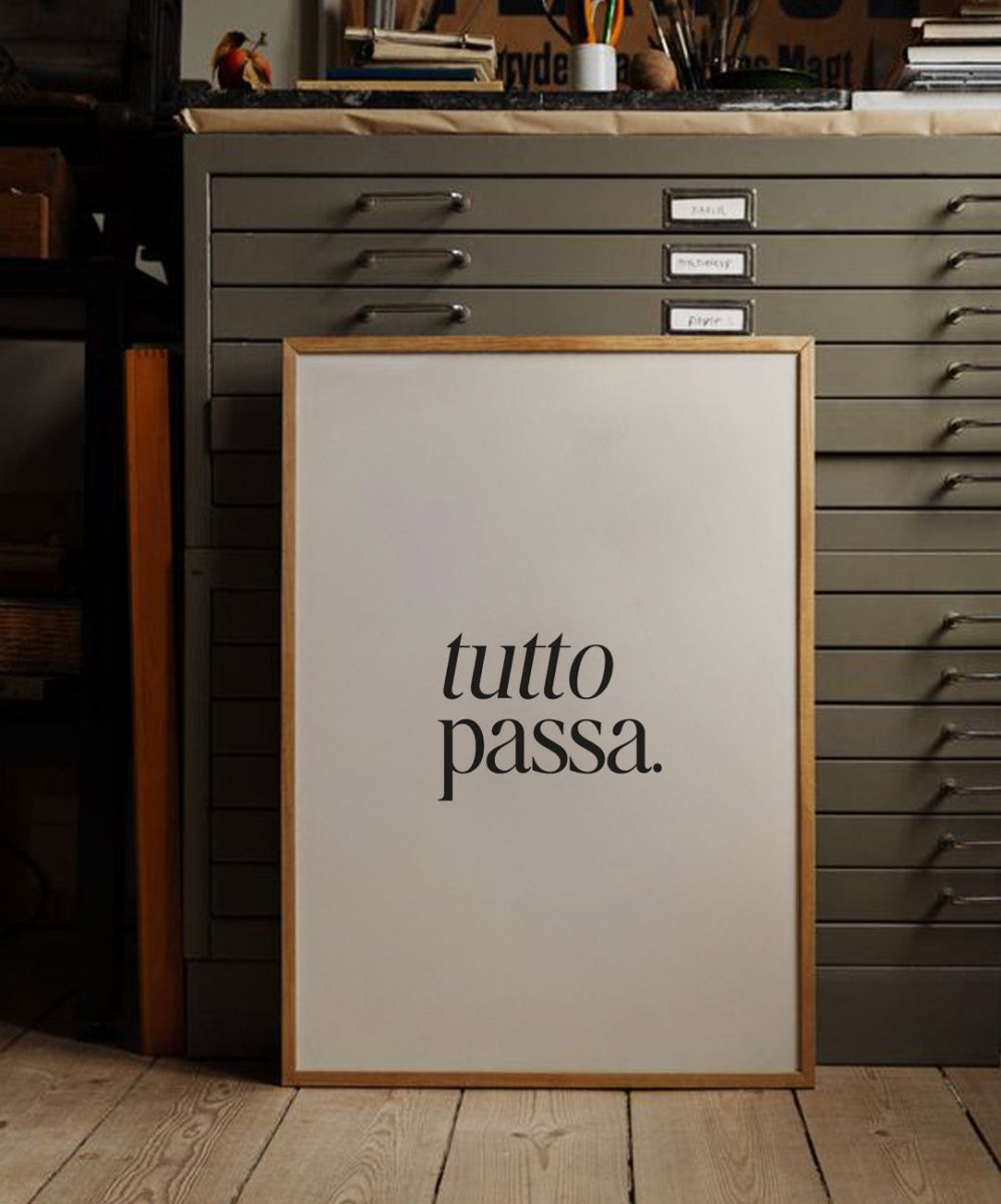 Tutto passa - Posters Catita illustrations